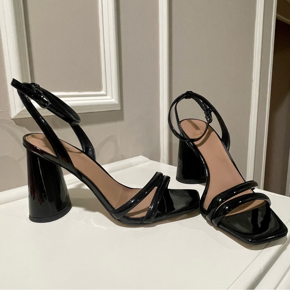 Sam Edelman Kia Block Heel Sandals Size 7 1/2 - Picture 2 of 4